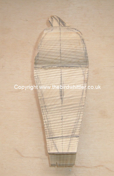 The drawing on the Trush is just an outline and I will have photos to follow.