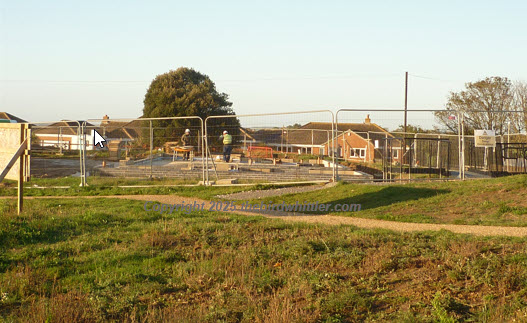 Sandilands Nature Reserve visitor center and cafe being constructed.