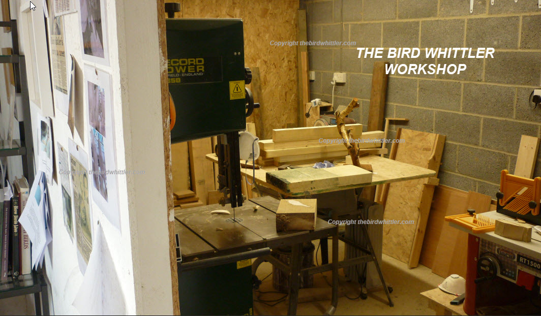 A look at the bird whittling workshop