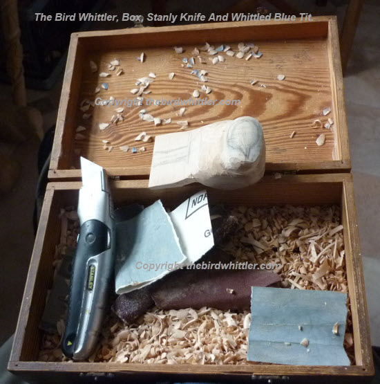 New Blue Tit Whittling Project
